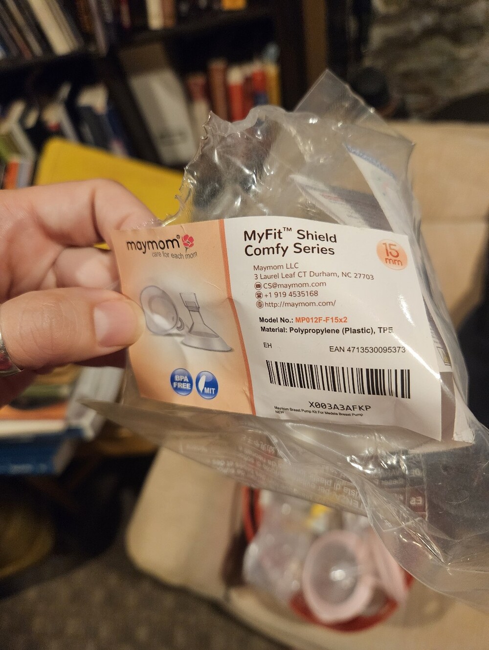 15mm Maymom Comfy Flange Pair